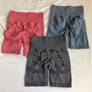 Pack of 3 Scrunch Shorts
